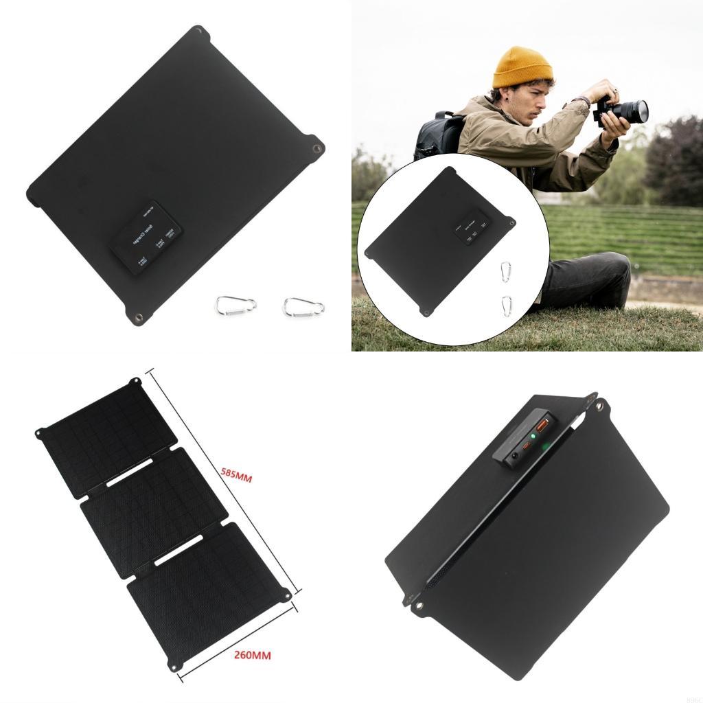 Folding Solar Panel - Solar Panel Portable Folding Bag USB