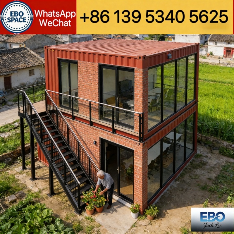 Renewable Energy House - Expandable Container House: Energy-efficient, Insulated, Portable