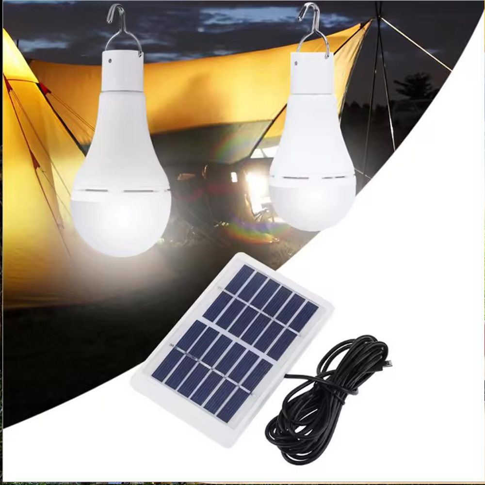 Renewable Energy House - Solar Light USB Charged Hanging Emergency