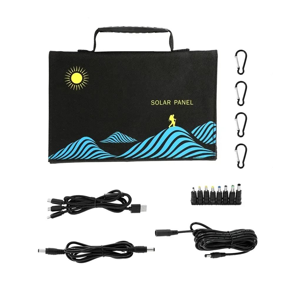 Folding Solar Panel - 2024 New Portable Solar Panel Folding