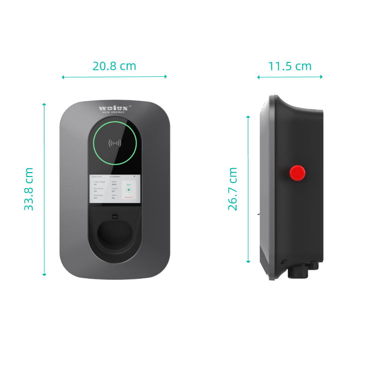 22kW AC Home Charging Pile Ev  - Ev Charger Wallbox review and price