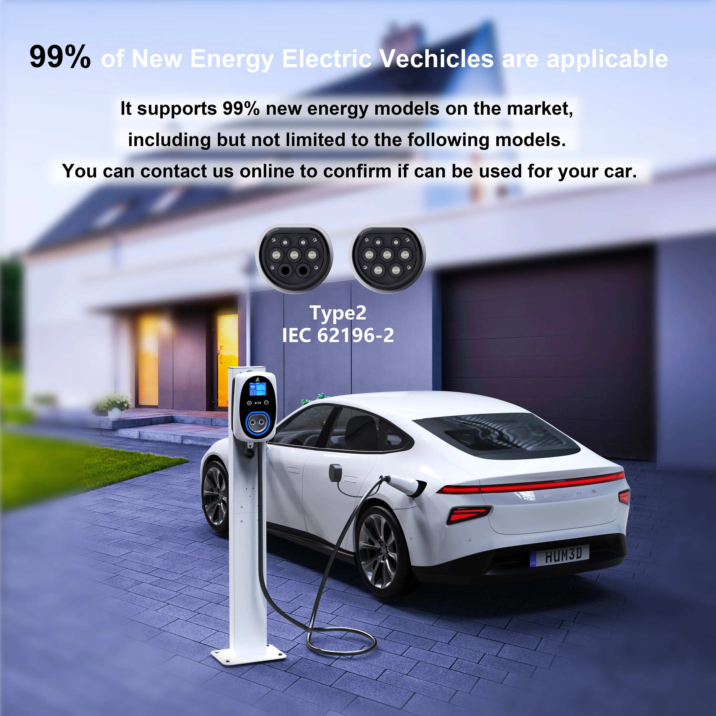 GWUYU EV Charger 32A 7.6KW EVS - Ev Charger Wallbox review and price