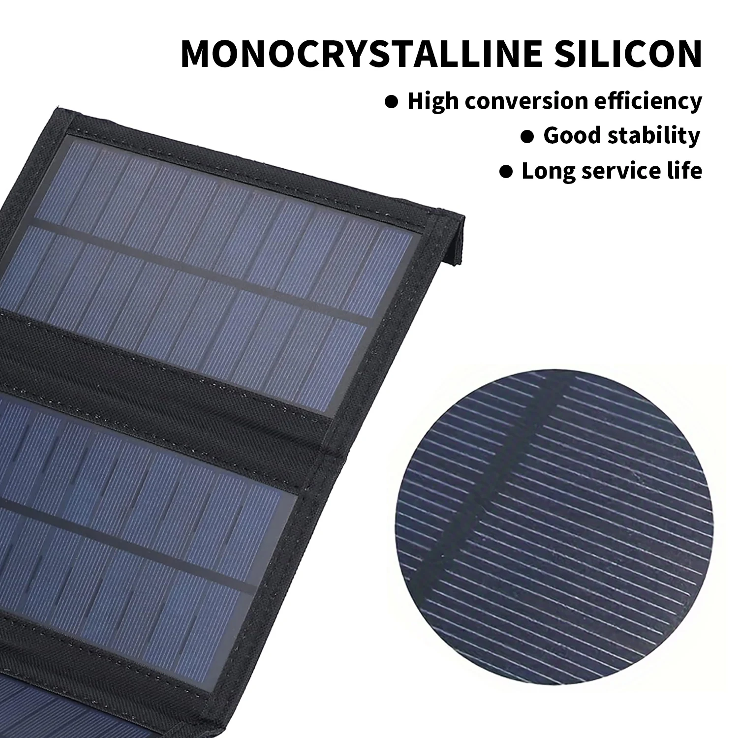 Foldable Solar Panel 20W 50W 6 - Folding Solar Panel review and price