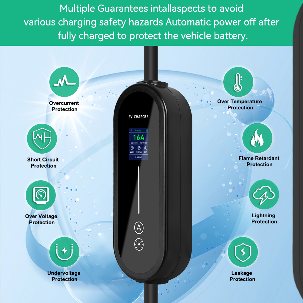 JDMEX 3.5KW Portable EV Charge - Ev Charger Wallbox review and price