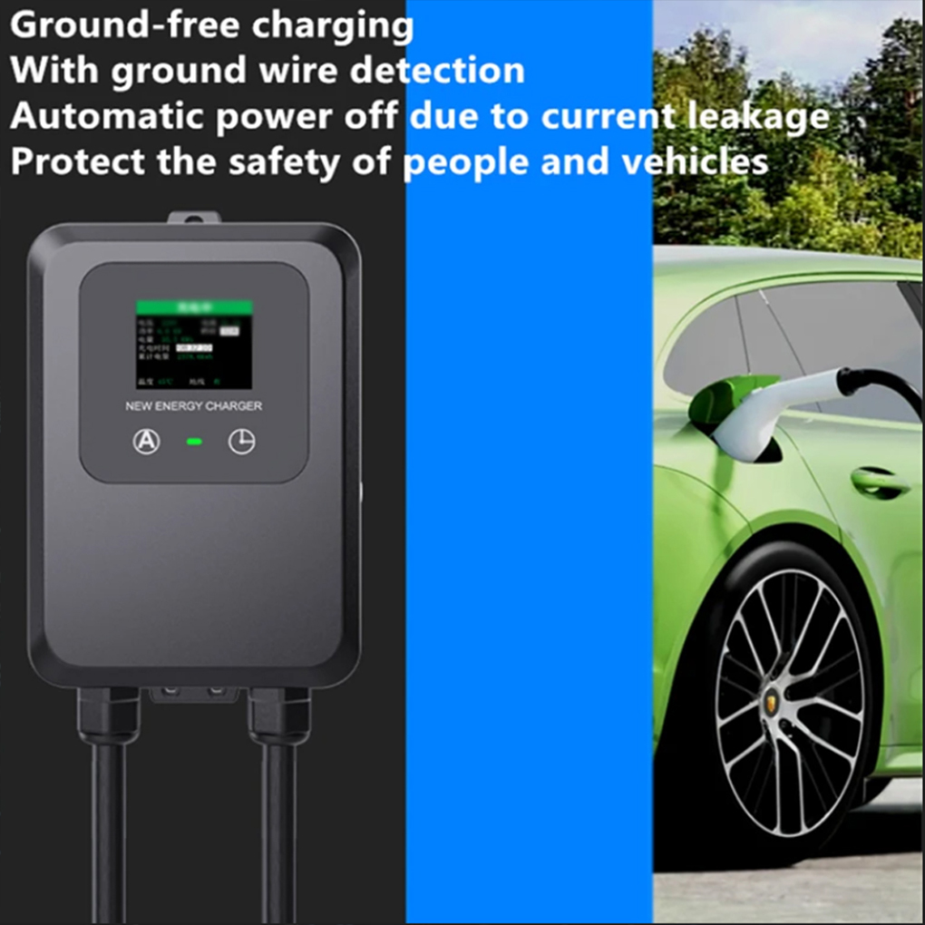 EV Charger 32A-24A-16A-8A 7KW  - Ev Charger Wallbox review and price