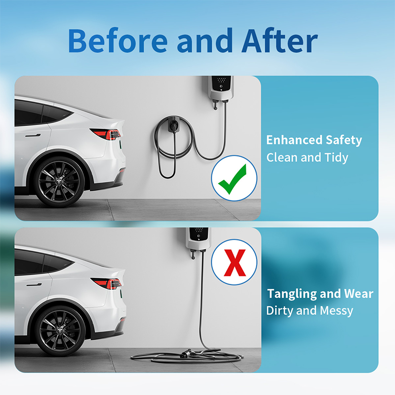 EV Charger Cable Holder For Ty - Ev Charger Wallbox review and price