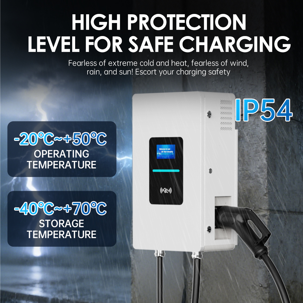 RSCHG 20kw CCS1 IP54  DC Elect - Ev Charger Wallbox review and price