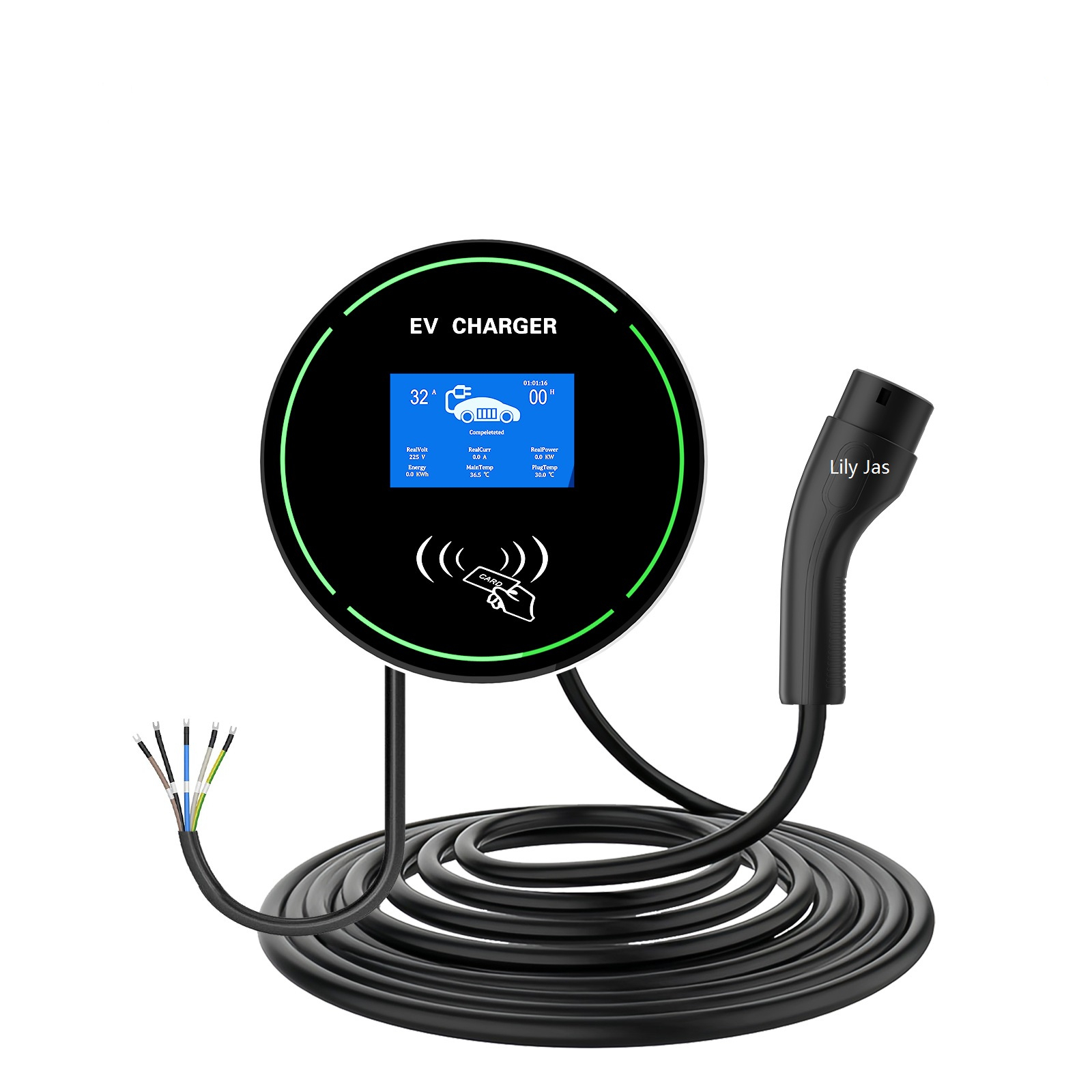 2026 Lily Home Ev Charger 32A  - Ev Charger Wallbox review and price