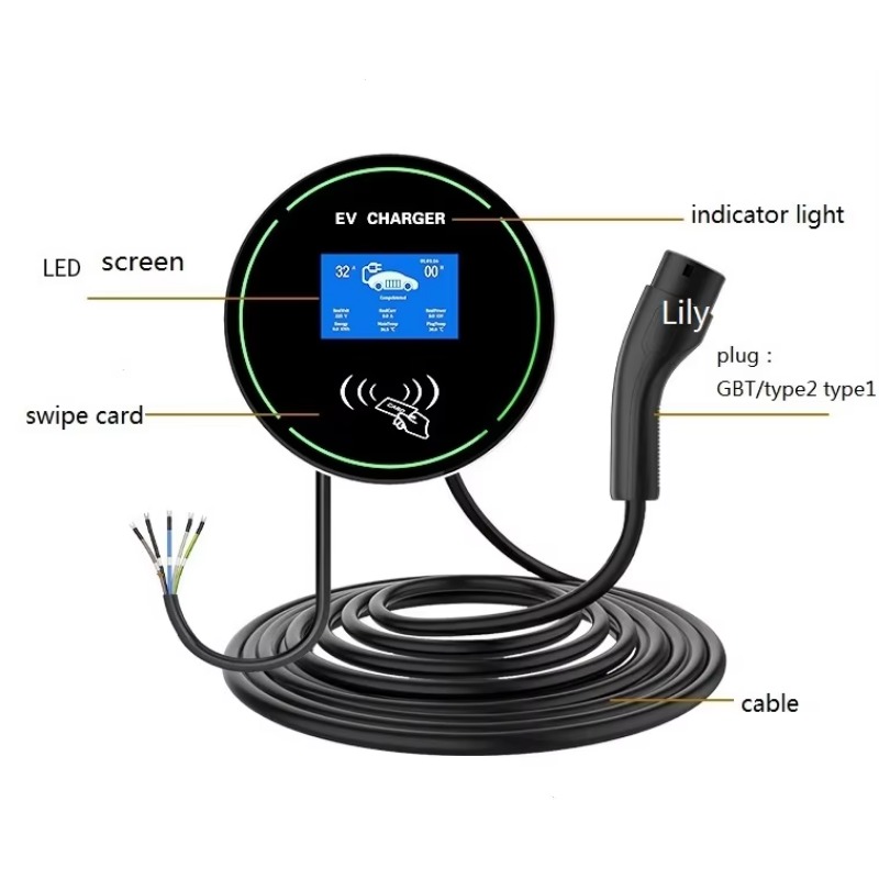 2026 Lily Home Ev Charger 32A  - Ev Charger Wallbox review and price