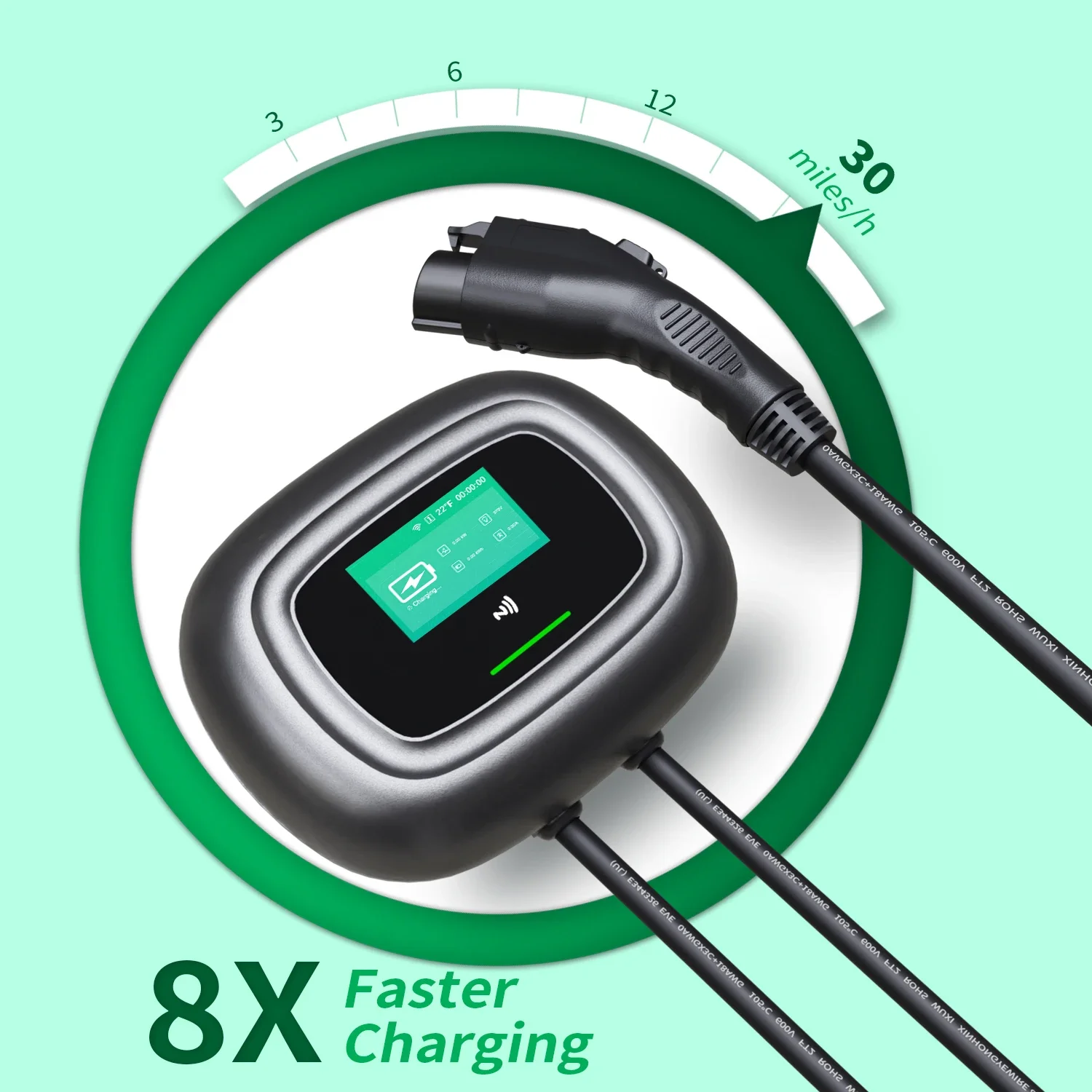 NEW Khons Wall-Mounted Electri - Ev Charger Wallbox review and price