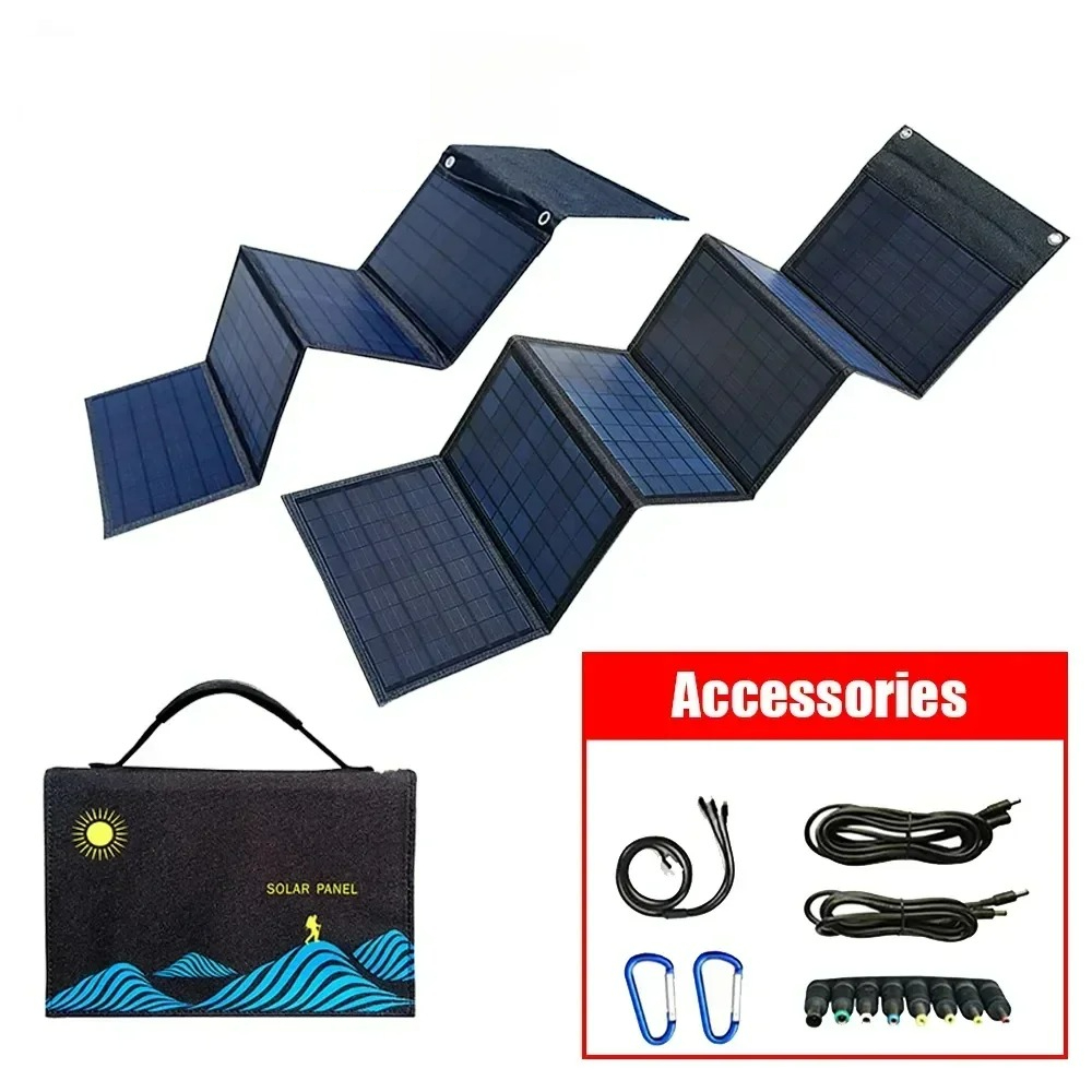 2024 New Portable Solar Panel  - Folding Solar Panel review and price