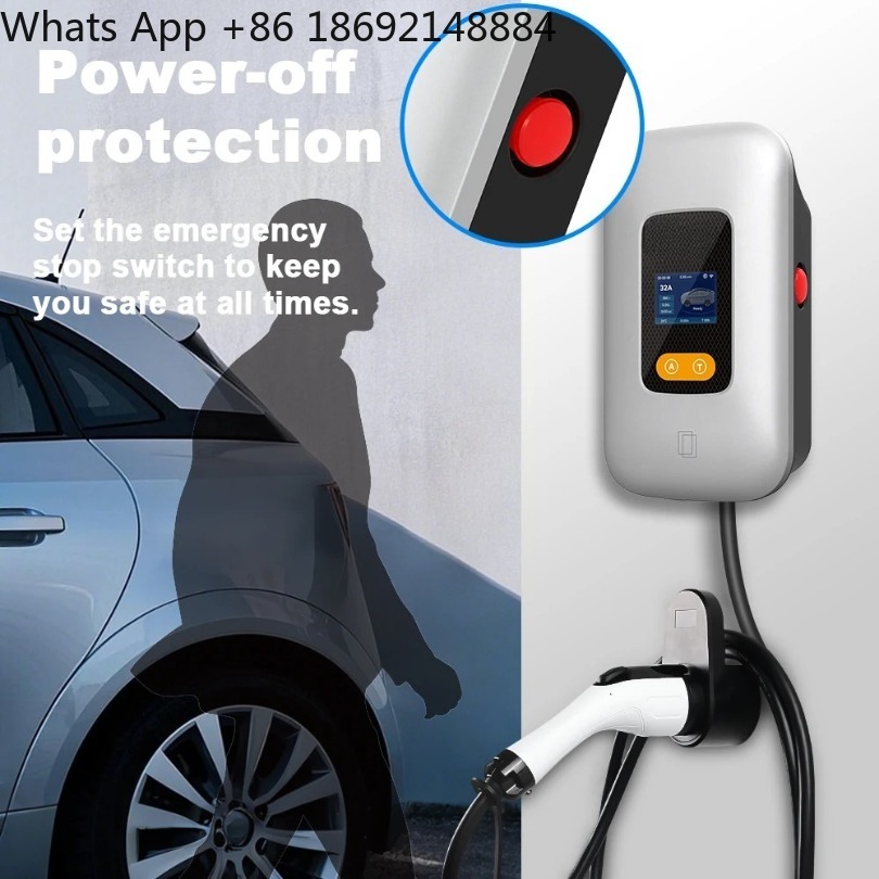 32A EV Charging Station GBT 22 - Ev Charger Wallbox review and price