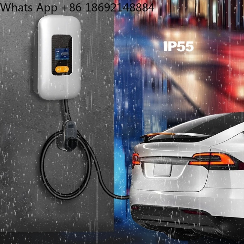 32A EV Charging Station GBT 22 - Ev Charger Wallbox review and price