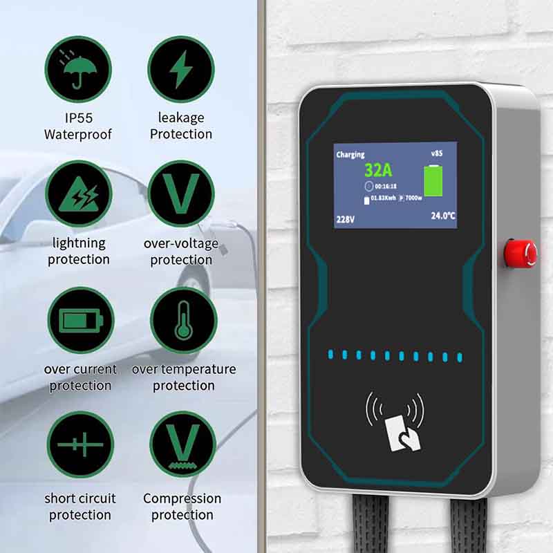 WUFEN EVSE Wallbox EV Car Char - Ev Charger Wallbox review and price